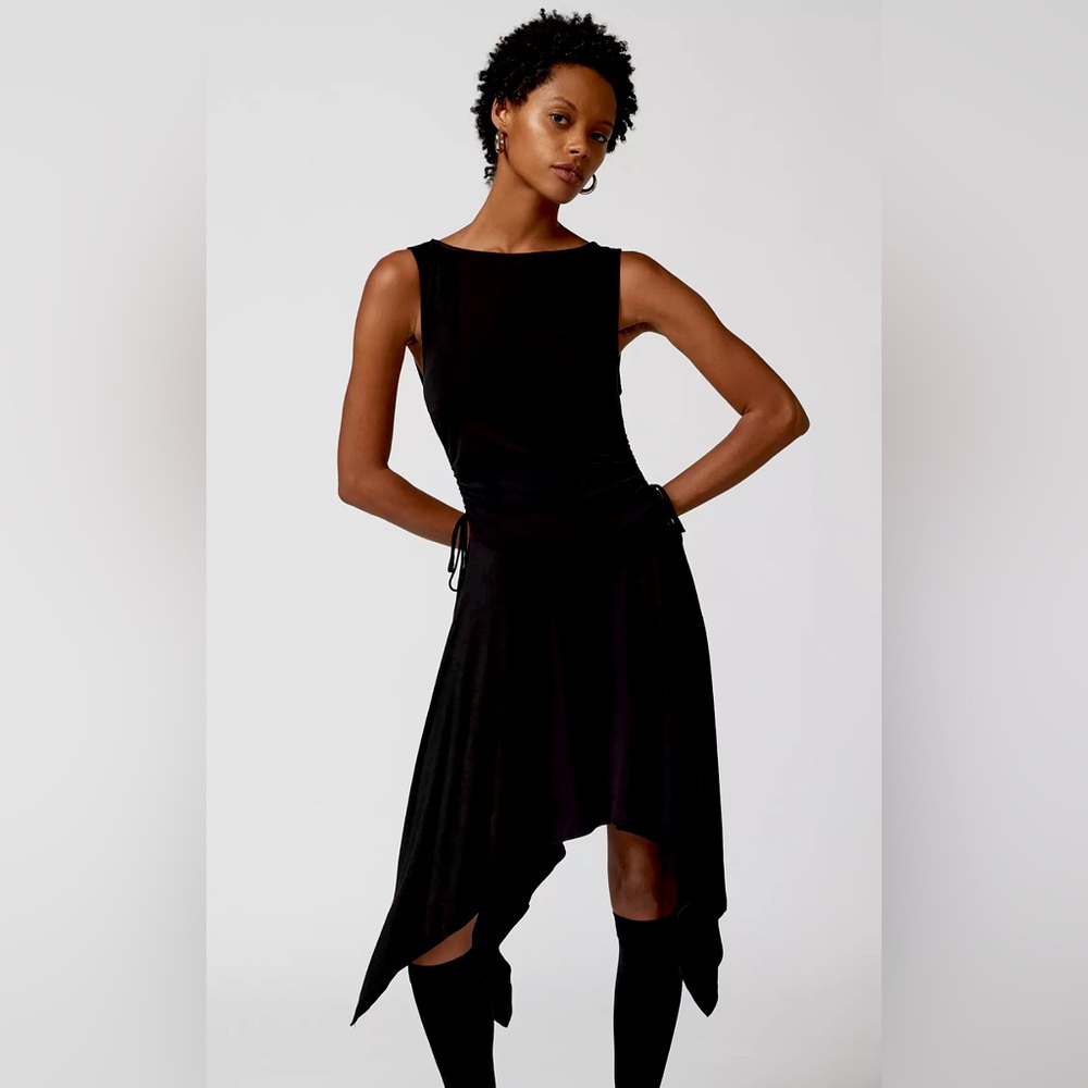 Urban Outfitters Bianca Boat Neck Mini Dress